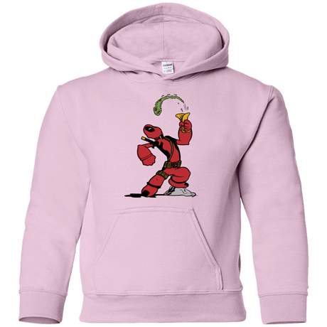 Sweatshirts Light Pink / YS Tacopeye Youth Hoodie