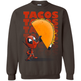 Sweatshirts Dark Chocolate / Small Tacos Crewneck Sweatshirt