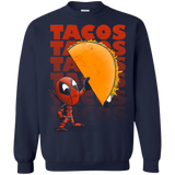 Sweatshirts Navy / Small Tacos Crewneck Sweatshirt