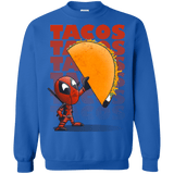 Sweatshirts Royal / Small Tacos Crewneck Sweatshirt