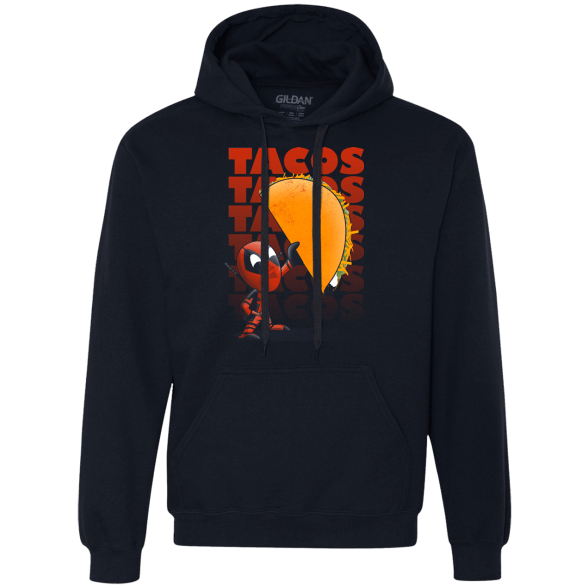Sweatshirts Navy / Small Tacos Premium Fleece Hoodie
