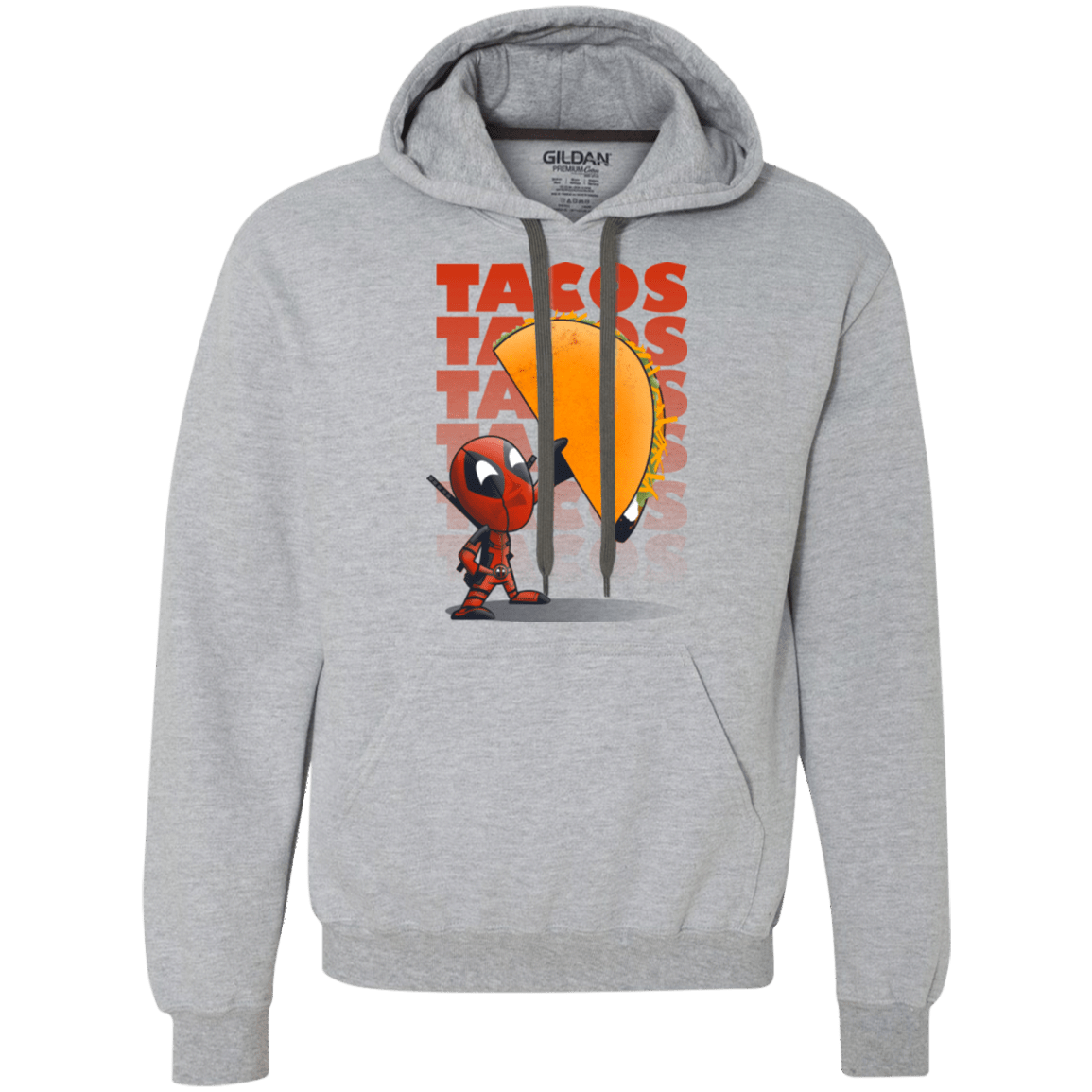 Sweatshirts Sport Grey / Small Tacos Premium Fleece Hoodie