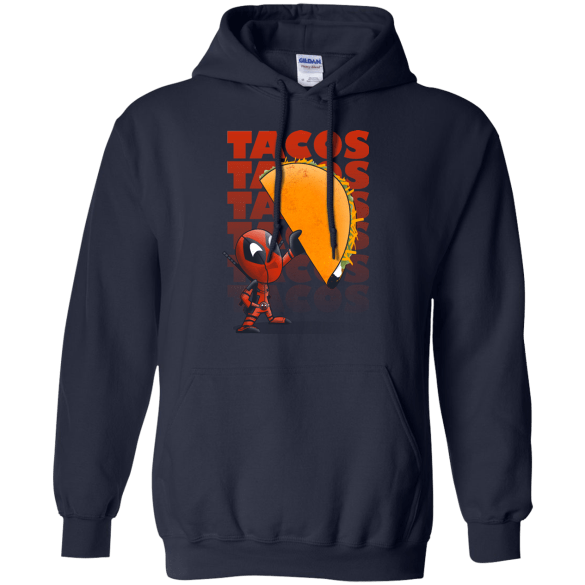 Sweatshirts Navy / Small Tacos Pullover Hoodie