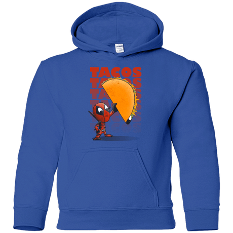 Sweatshirts Royal / YS Tacos Youth Hoodie
