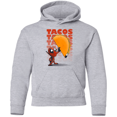 Sweatshirts Sport Grey / YS Tacos Youth Hoodie