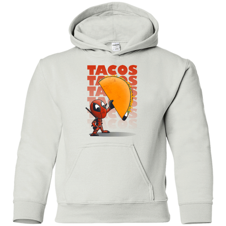 Sweatshirts White / YS Tacos Youth Hoodie