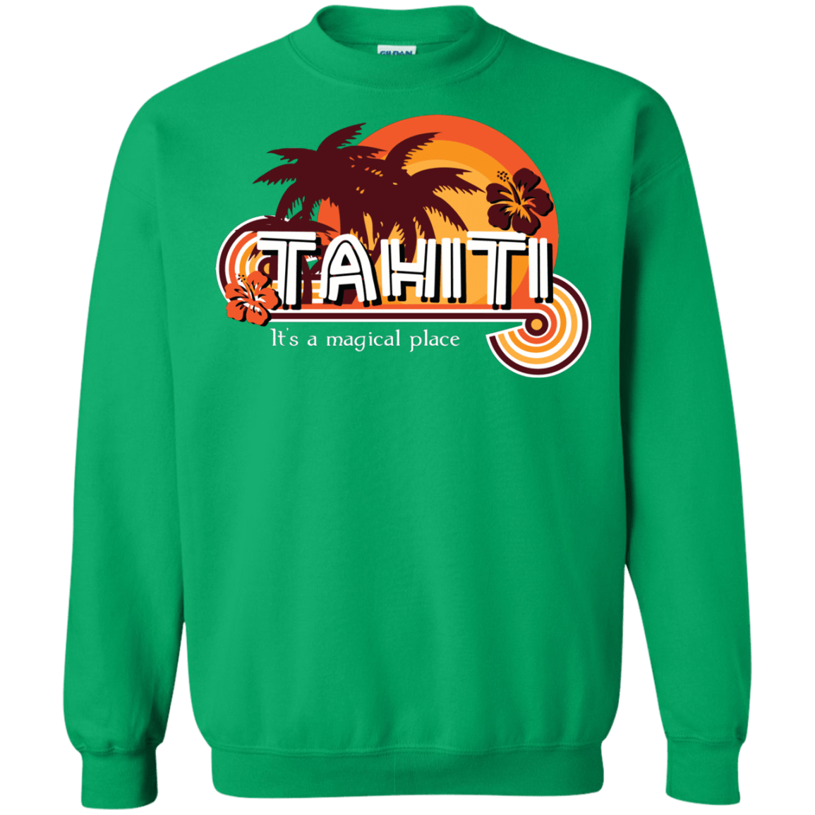 Sweatshirts Irish Green / S Tahiti Pillow Crewneck Sweatshirt