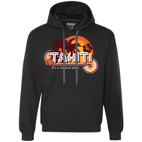 Sweatshirts Black / S Tahiti Pillow Premium Fleece Hoodie