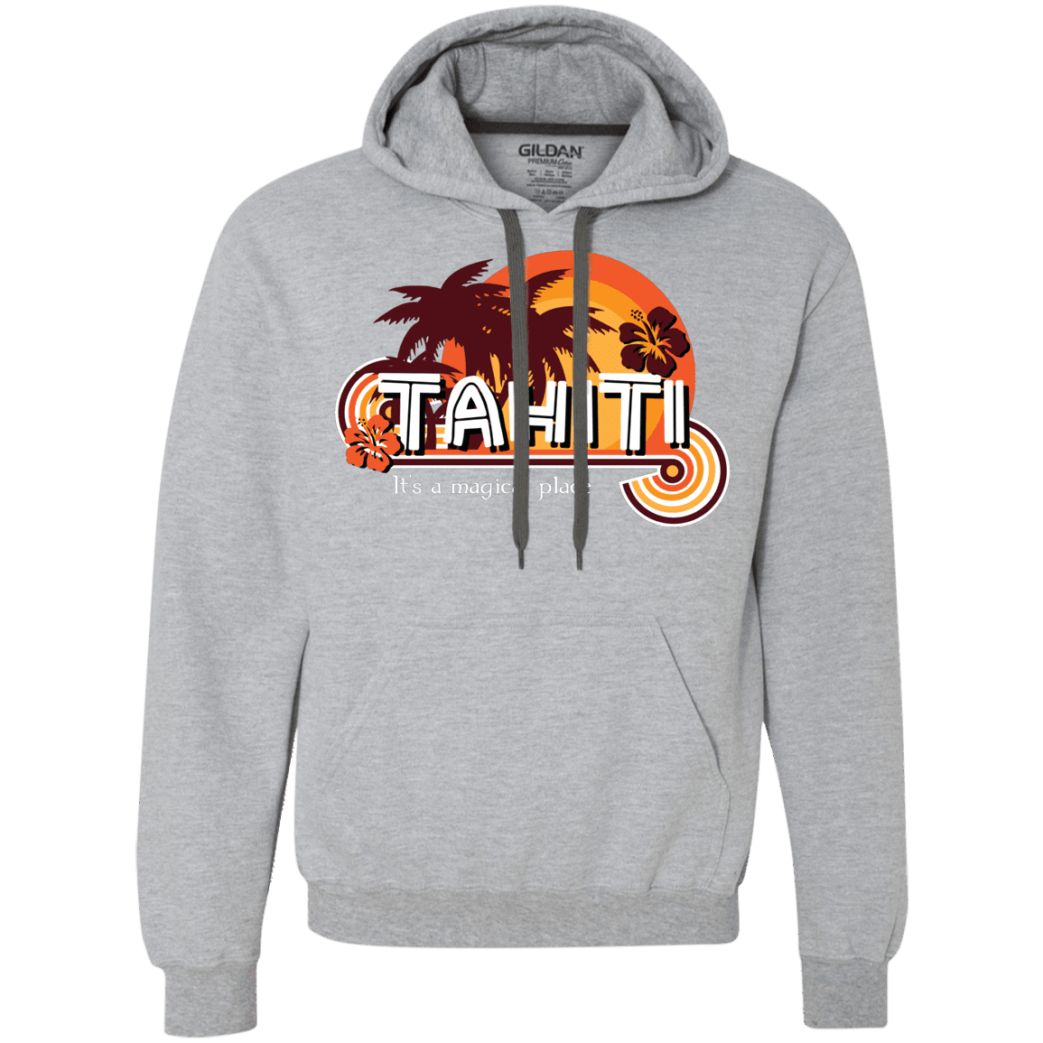 Sweatshirts Sport Grey / S Tahiti Pillow Premium Fleece Hoodie