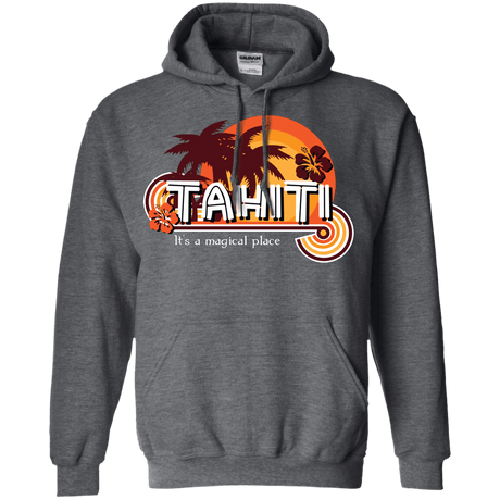 Sweatshirts Dark Heather / S Tahiti Pillow Pullover Hoodie