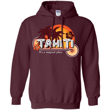 Sweatshirts Maroon / S Tahiti Pillow Pullover Hoodie
