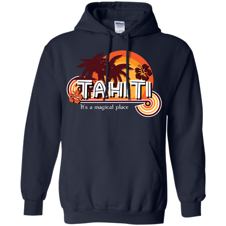 Sweatshirts Navy / S Tahiti Pillow Pullover Hoodie