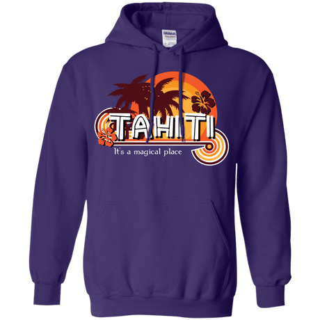 Sweatshirts Purple / S Tahiti Pillow Pullover Hoodie