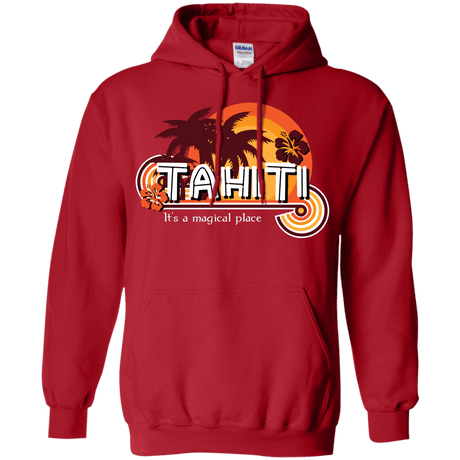 Sweatshirts Red / S Tahiti Pillow Pullover Hoodie
