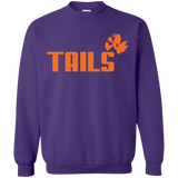 Sweatshirts Purple / S Tails Crewneck Sweatshirt