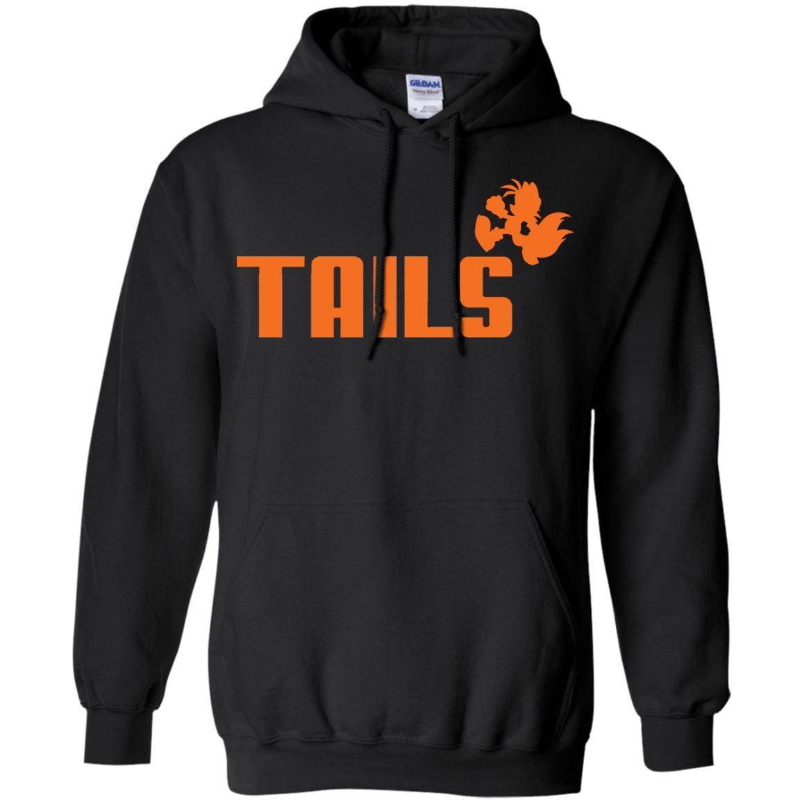 Sweatshirts Black / S Tails Pullover Hoodie