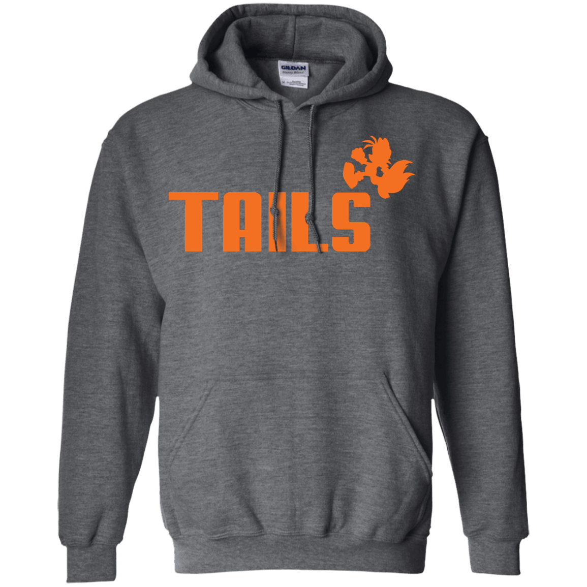 Sweatshirts Dark Heather / S Tails Pullover Hoodie