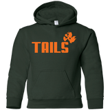 Sweatshirts Forest Green / YS Tails Youth Hoodie