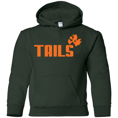 Sweatshirts Forest Green / YS Tails Youth Hoodie