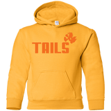 Sweatshirts Gold / YS Tails Youth Hoodie