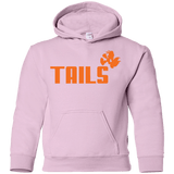Sweatshirts Light Pink / YS Tails Youth Hoodie