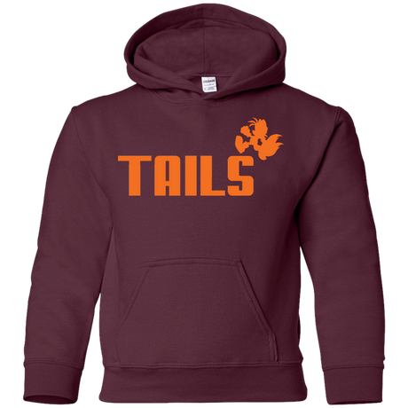 Sweatshirts Maroon / YS Tails Youth Hoodie