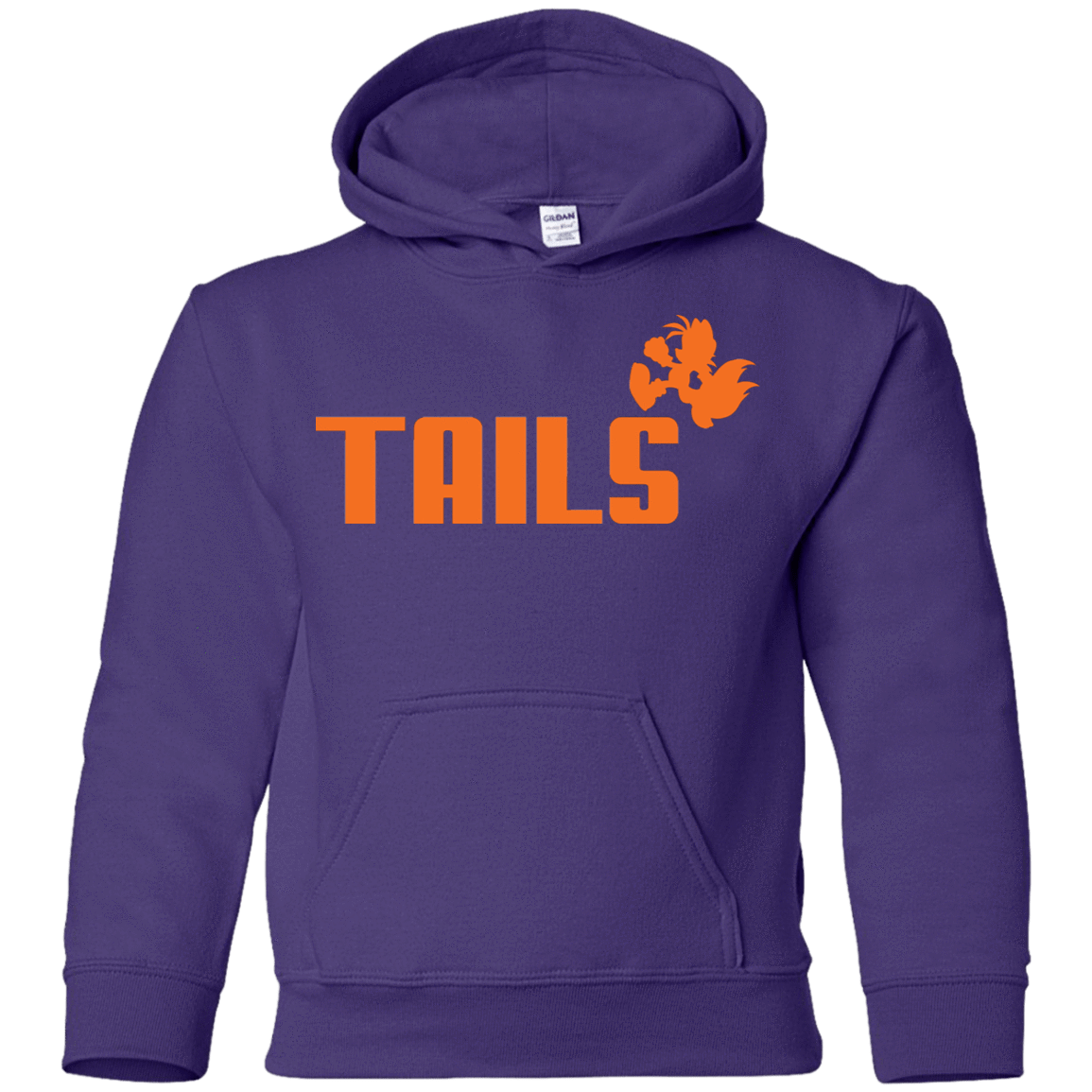 Sweatshirts Purple / YS Tails Youth Hoodie