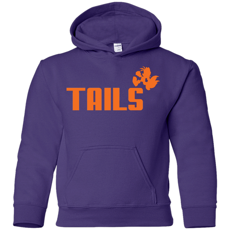 Sweatshirts Purple / YS Tails Youth Hoodie
