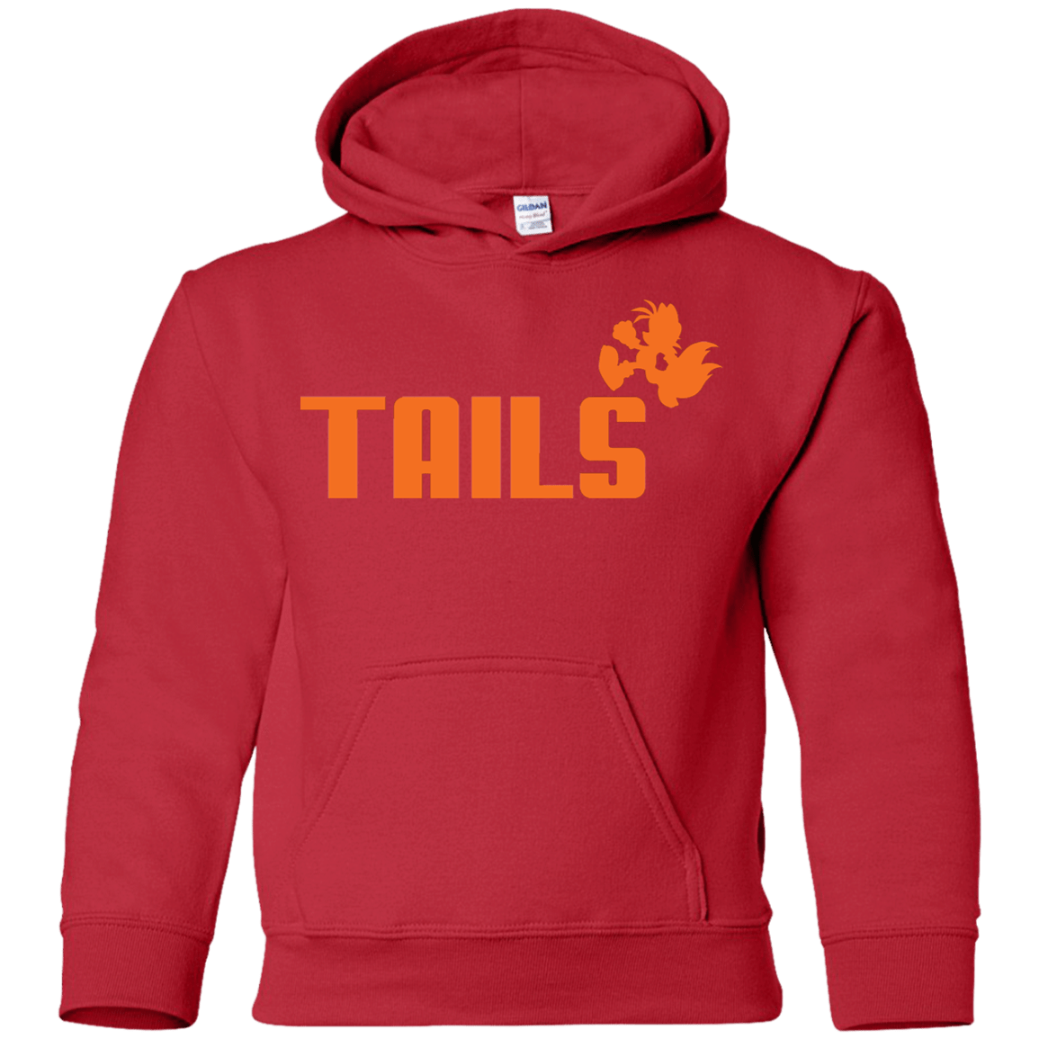 Sweatshirts Red / YS Tails Youth Hoodie