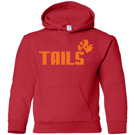 Sweatshirts Red / YS Tails Youth Hoodie