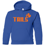 Sweatshirts Royal / YS Tails Youth Hoodie