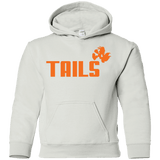Sweatshirts White / YS Tails Youth Hoodie