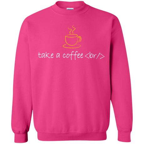 Sweatshirts Heliconia / Small Take A Coffee Break Crewneck Sweatshirt