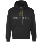 Sweatshirts Black / Small Take A Coffee Break Premium Fleece Hoodie