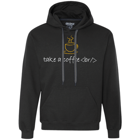 Sweatshirts Black / Small Take A Coffee Break Premium Fleece Hoodie
