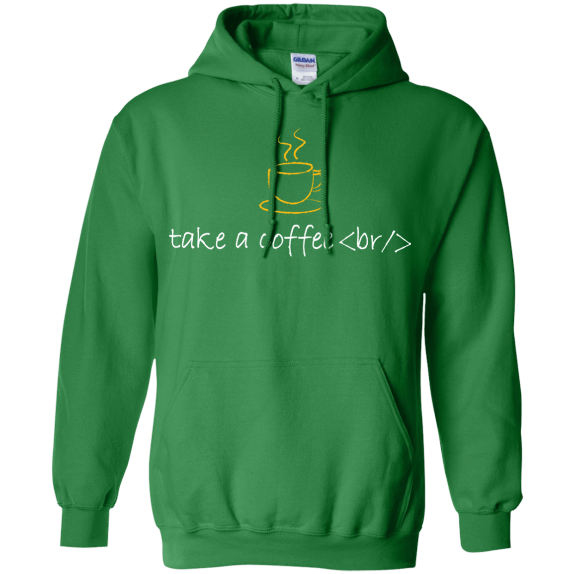 Sweatshirts Irish Green / Small Take A Coffee Break Pullover Hoodie