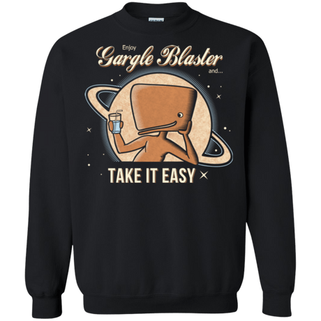 Sweatshirts Black / Small Take it Easy Crewneck Sweatshirt