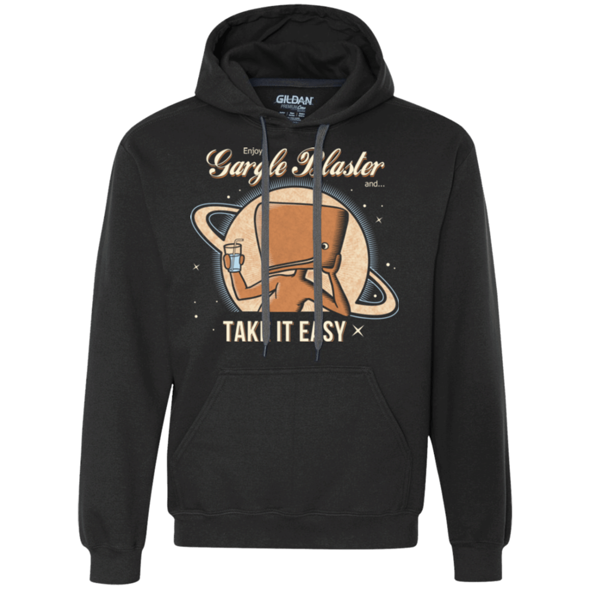 Sweatshirts Black / Small Take it Easy Premium Fleece Hoodie