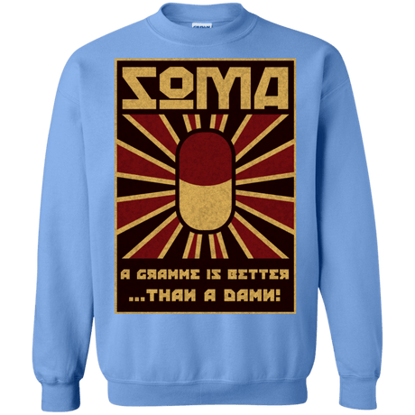 Sweatshirts Carolina Blue / Small Take Soma Crewneck Sweatshirt