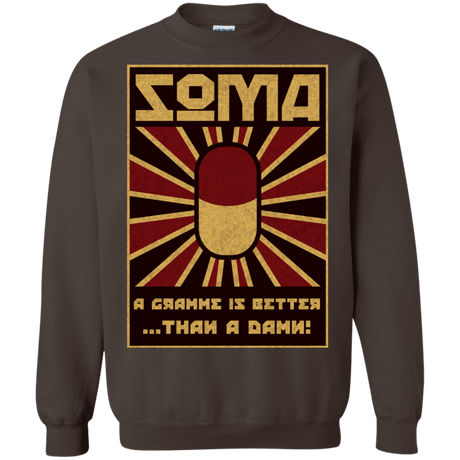 Sweatshirts Dark Chocolate / Small Take Soma Crewneck Sweatshirt
