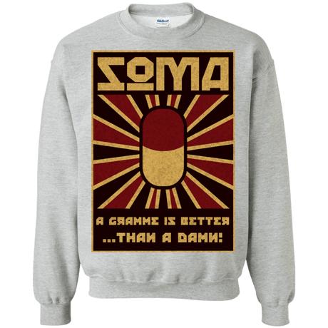 Sweatshirts Sport Grey / Small Take Soma Crewneck Sweatshirt