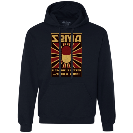 Sweatshirts Navy / Small Take Soma Premium Fleece Hoodie