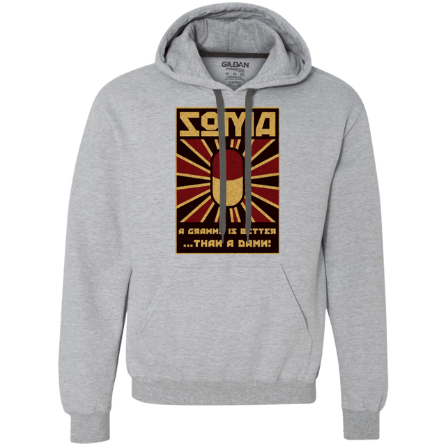 Sweatshirts Sport Grey / Small Take Soma Premium Fleece Hoodie