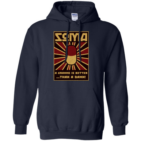 Sweatshirts Navy / Small Take Soma Pullover Hoodie