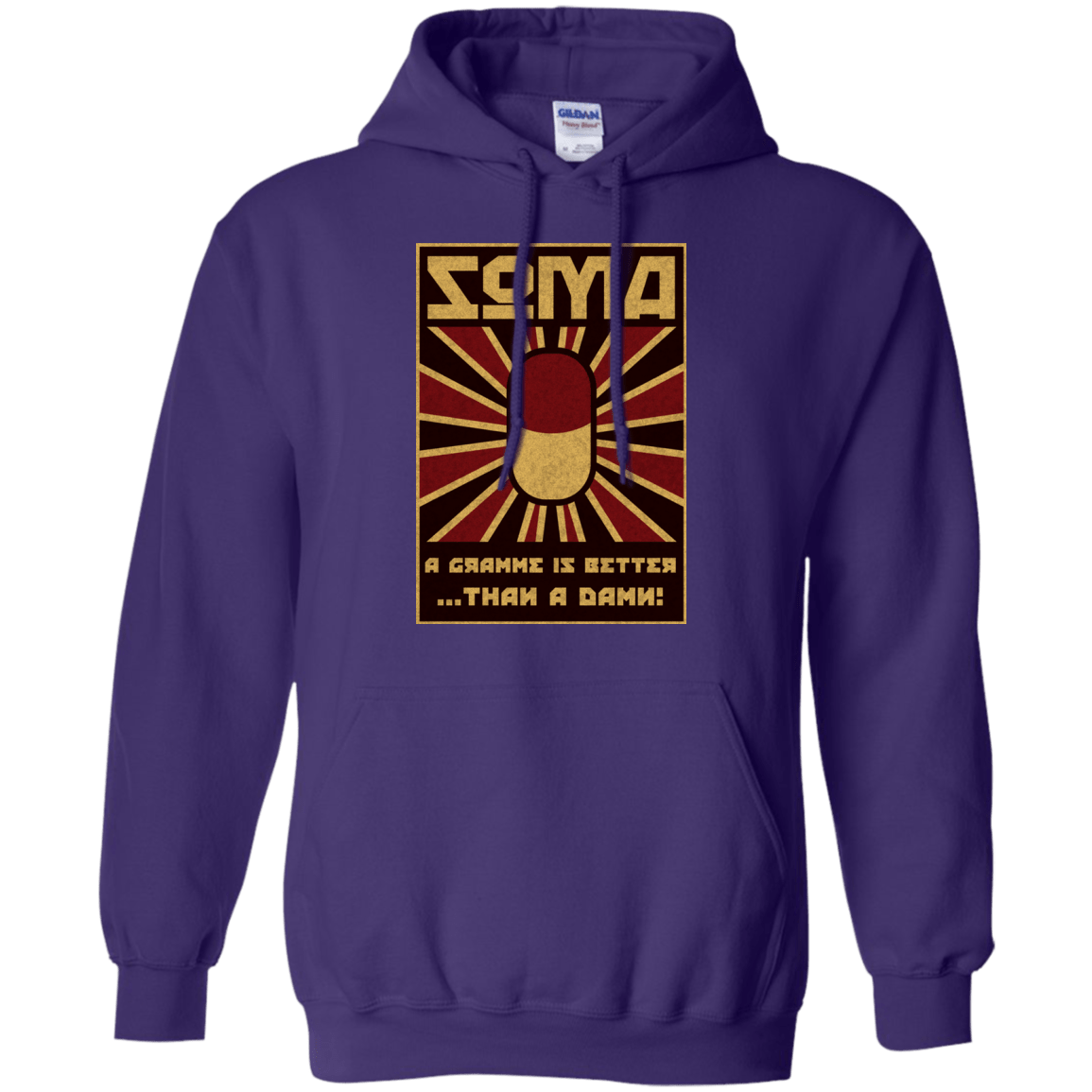 Sweatshirts Purple / Small Take Soma Pullover Hoodie