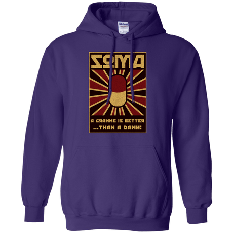 Sweatshirts Purple / Small Take Soma Pullover Hoodie