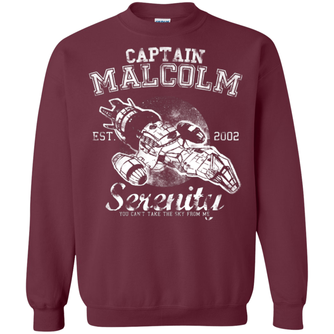 Sweatshirts Maroon / Small Take to the Sky Crewneck Sweatshirt