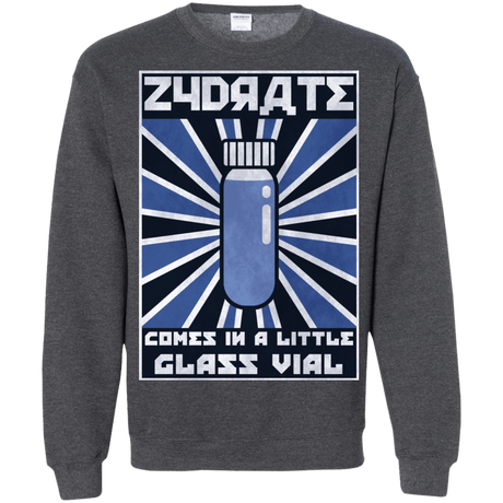 Sweatshirts Dark Heather / Small Take Zydrate Crewneck Sweatshirt