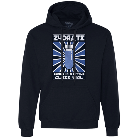 Sweatshirts Navy / Small Take Zydrate Premium Fleece Hoodie