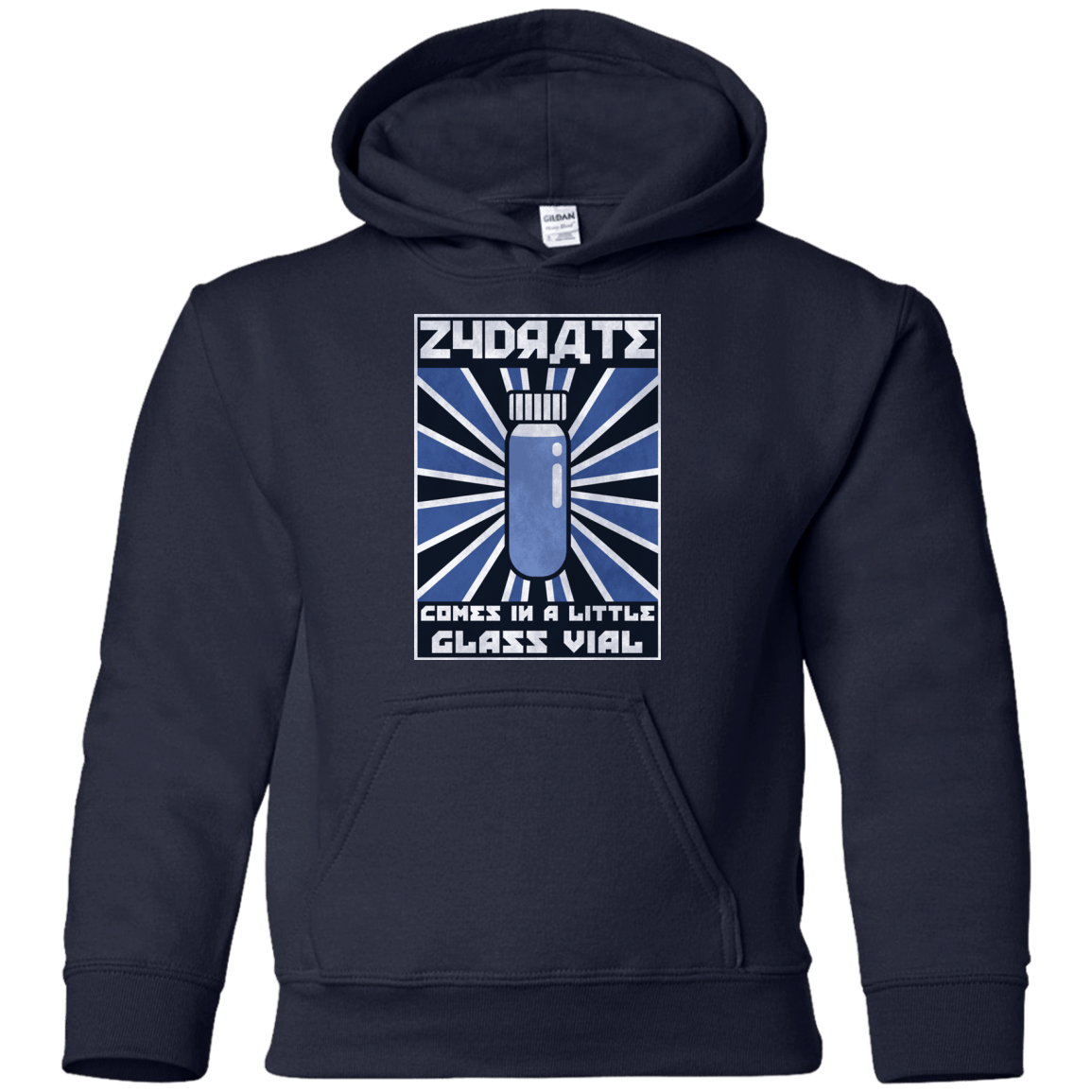 Sweatshirts Navy / YS Take Zydrate Youth Hoodie